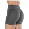 AUROLA Intensify V2.0 Women’s Workout Shorts Athletic Running Shorts, Seamless High Waist Gym Yoga Shorts(Volcanic Glass)