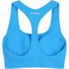 AUROLA Power Racerback Sport Bra for Women,Seamless Padded Active Workout Gym Yoga Crop Tank Top(Blue Danube)
