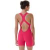 AUROLA Power Romper for Women Workout Yoga Gym Seamless One Piece Racerback Jumpsuit Tummy Control Padded Sports Bra(Raspberry Sorbet)