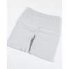 AUROLA Power Workout Shorts for Women Tummy Control Squat Proof Ribbed Thick Seamless Scrunch Active Short(Blanc De Blanc)