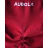 AUROLA Power Workout Shorts for Women Tummy Control Squat Proof Ribbed Thick Seamless Scrunch Active Short(Flame Red)