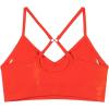 AUROLA Serpent Seamless Sports Bras for Women,Backless Padded Strappy Workout Gym Yoga Crop Tops(Serpent- Halloween Orange)