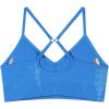 AUROLA Serpent Seamless Sports Bras for Women,Backless Padded Strappy Workout Gym Yoga Crop Tops(Serpent- Indigo)