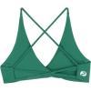 AUROLA Venus Women Sports Bras Backless Strappy Workout Bra, Low Support Removable Padded Gym Bras(Venus-solid-green Jacket)