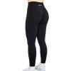 AUROLA Workout Leggings for Women Seamless Scrunch Tights Tummy Control Gym Fitness Girl Sport Active Yoga Pants(Black(3 Pieces Pack))