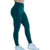 AUROLA Workout Leggings for Women Seamless Scrunch Tights Tummy Control Gym Fitness Girl Sport Active Yoga Pants(Deep Teal)