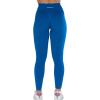 AUROLA Workout Leggings for Women Seamless Scrunch Tights Tummy Control Gym Fitness Girl Sport Active Yoga Pants(Lapis Blue)