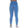 AUROLA Workout Leggings for Women Seamless Scrunch Tights Tummy Control Gym Fitness Girl Sport Active Yoga Pants(Lavender Lustre)