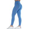 AUROLA Workout Leggings for Women Seamless Scrunch Tights Tummy Control Gym Fitness Girl Sport Active Yoga Pants(Lavender Lustre)