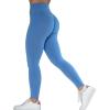 AUROLA Workout Leggings for Women Seamless Scrunch Tights Tummy Control Gym Fitness Girl Sport Active Yoga Pants(Lavender Lustre)
