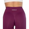 AUROLA Workout Leggings for Women Seamless Scrunch Tights Tummy Control Gym Fitness Girl Sport Active Yoga Pants(Magenta)