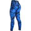 AUROLA Dream Collection Workout Leggings for Women High Waist Seamless Scrunch Athletic Running Gym Fitness Active Pants(Blue-black Tie Dye)