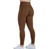 AUROLA Dream Collection Workout Leggings for Women High Waist Seamless Scrunch Athletic Running Gym Fitness Active Pants(Cappuccino)