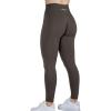 AUROLA Dream Collection Workout Leggings for Women High Waist Seamless Scrunch Athletic Running Gym Fitness Active Pants(Chestnut Brown)