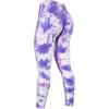 AUROLA Dream Collection Workout Leggings for Women High Waist Seamless Scrunch Athletic Running Gym Fitness Active Pants(Fantasy Jacaranda Tie Dye)