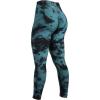 AUROLA Dream Collection Workout Leggings for Women High Waist Seamless Scrunch Athletic Running Gym Fitness Active Pants(Green-black Tie Dye)