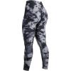 AUROLA Dream Collection Workout Leggings for Women High Waist Seamless Scrunch Athletic Running Gym Fitness Active Pants(Grey-black Tie Dye)