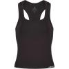 AUROLA Essentials Seamless Sleeveless Racerback Top,Women Subtle Marl Workout Square Neck Fitted Tank(Seal Brown)