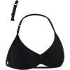 AUROLA Influence Adjustable Strappy Sports Bras for Women,Low Support Seamless Backless Padded Straps Impact Yoga Gym Bra(Black)