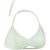 AUROLA Influence Adjustable Strappy Sports Bras for Women,Low Support Seamless Backless Padded Straps Impact Yoga Gym Bra(Fog Green)