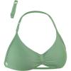 AUROLA Influence Adjustable Strappy Sports Bras for Women,Low Support Seamless Backless Padded Straps Impact Yoga Gym Bra(Mineral Green)