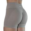 AUROLA Intensify V2.0 Women’s Workout Shorts Athletic Running Shorts, Seamless High Waist Gym Yoga Shorts(Silver Sconce)