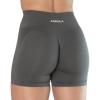 AUROLA Intensify V2.0 Women’s Workout Shorts Athletic Running Shorts, Seamless High Waist Gym Yoga Shorts(Volcanic Glass)