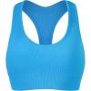 AUROLA Power Racerback Sport Bra for Women,Seamless Padded Active Workout Gym Yoga Crop Tank Top(Blue Danube)