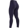 AUROLA Power Workout Leggings for Women Tummy Control Squat Proof Ribbed Thick Seamless Scrunch Active Pants(Ultra Violet)