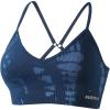 AUROLA Serpent Seamless Sports Bras for Women,Backless Padded Strappy Workout Gym Yoga Crop Tops(Serpent- Water Blue)