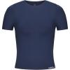 AUROLA Women Essentials Seamless Short Sleeve Fitted Tshirt Gym Workout Athletic Shirts Top Tee(Tuxedo Blue)