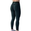 AUROLA Workout Leggings for Women Seamless Scrunch Tights Tummy Control Gym Fitness Girl Sport Active Yoga Pants(Ponderosa Green)