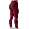 AUROLA Workout Leggings for Women Seamless Scrunch Tights Tummy Control Gym Fitness Girl Sport Active Yoga Pants(Sun Dried Tomato)